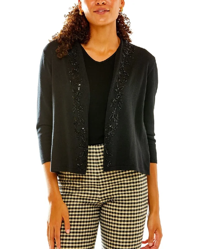 Fashionable Jackets Online Sara Campbell Beaded Cashmere-Blend Jackie