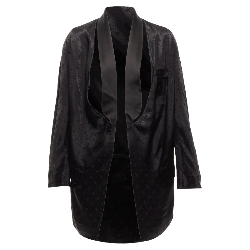 Trendy Accessories For Women Givenchy Riccardo Tisci Viscose Cut Out Collar Robe Blazer