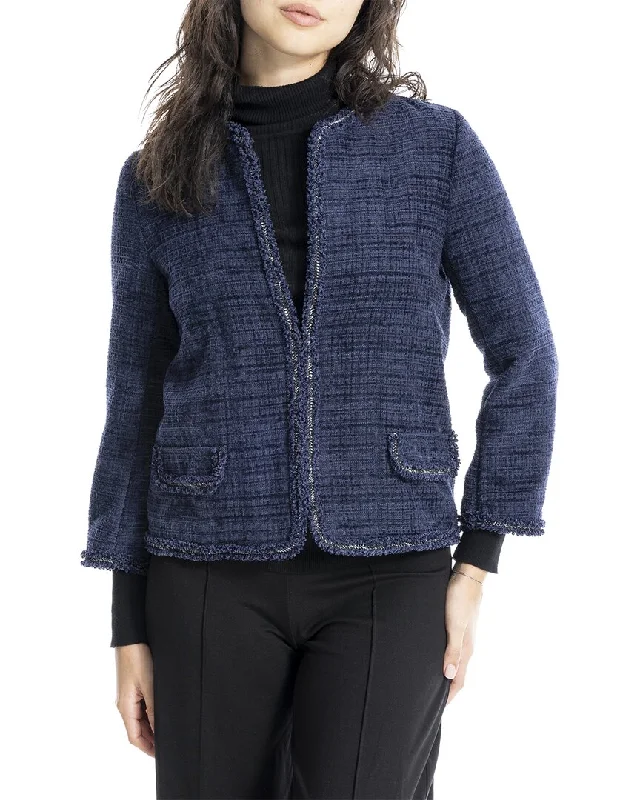 Comfortable Boots For Women Max Studio Tweed Jacket