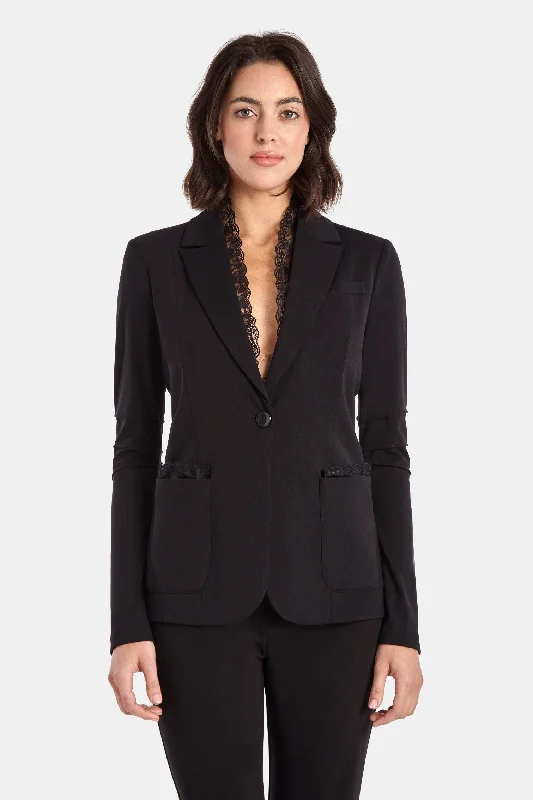 Women's Streetwear Style THE LACE LEAR BLAZER