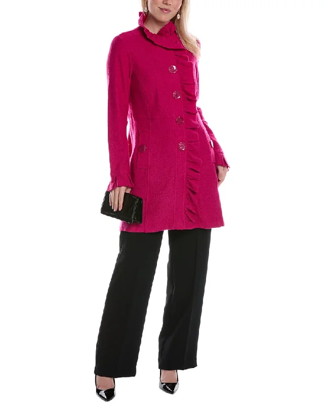 Stylish Jackets For Women Renuar Wool-Blend Coat