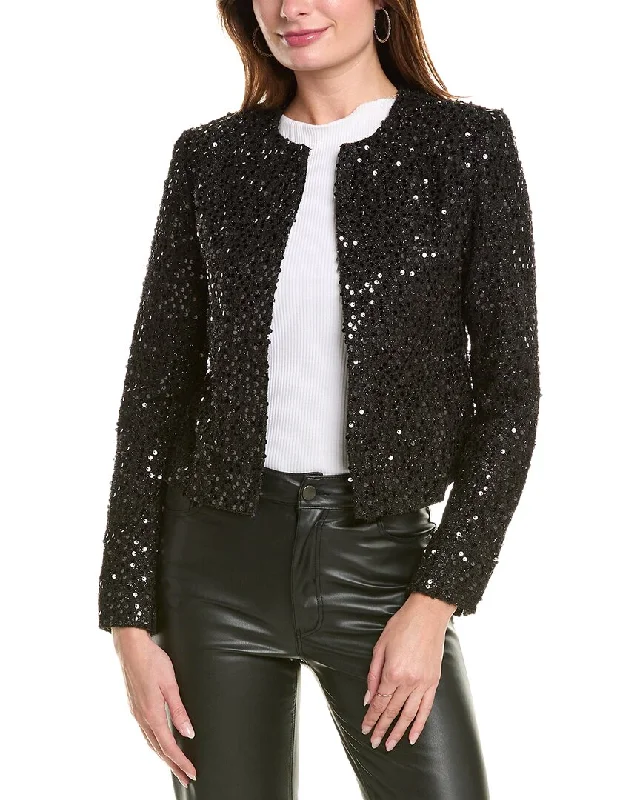 Women’s Glamour Dresses Gracia Sequined Round Neck Jacket