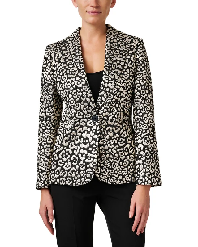 Best Shoes For Women Helene Berman Goldie Animal Print Blazer