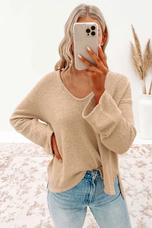 Blaine Knit Top Cloud