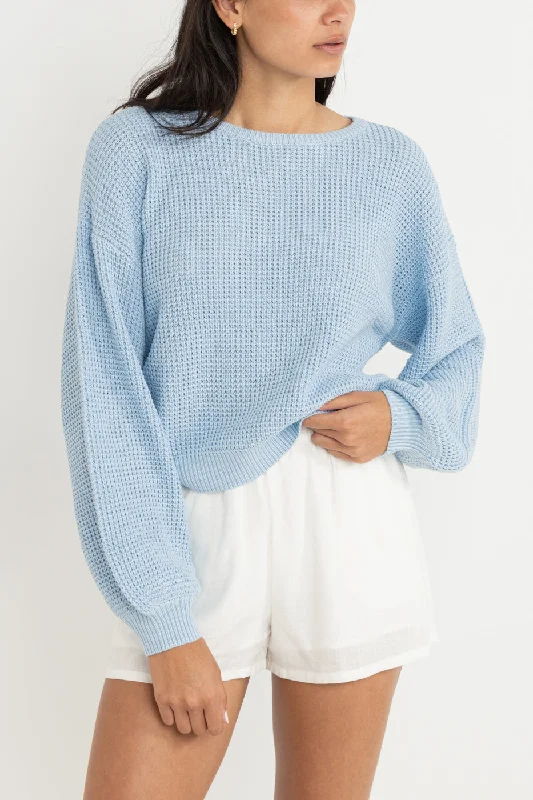 Classic Knit Jumper Blue