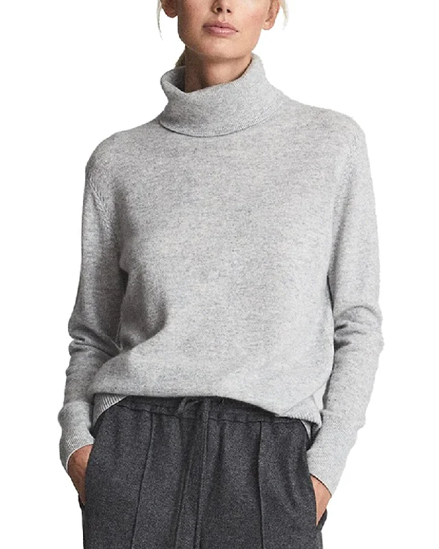 Reiss Coleen Cashmere Roll Neck Jumper